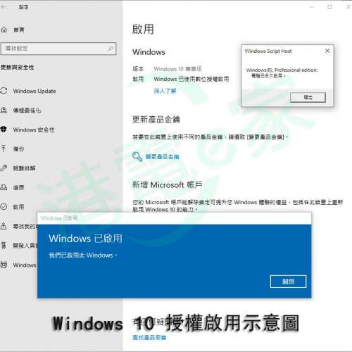 【正版序號】 Windows 10 家用版 專業版 版本升級 OEM 零售版 支持重灌移機 Win10