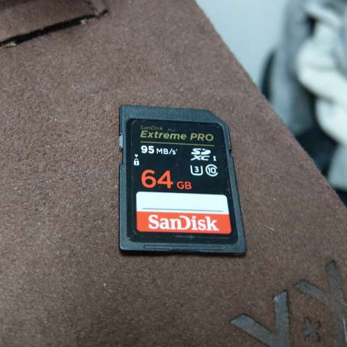 Sandisk Extreme Pro SD 64GB  95MB/s