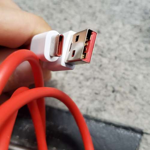全新 OnePlus Warp Charge Type-C Cable充電線1M (支援8Pro, Nord, N10)