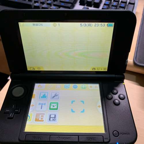 3DS LL 日版 銀色 連 MH3G 4 4G X XX 另送一隻隨機GAME