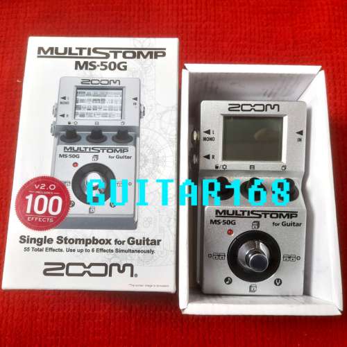 Zoom MS-50G MultiStomp guitar pedal 電結他綜合效果神器