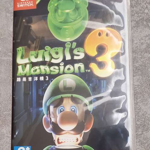 Switch Game Luigi's Mansion 3 = 路易吉洋樓 有盒