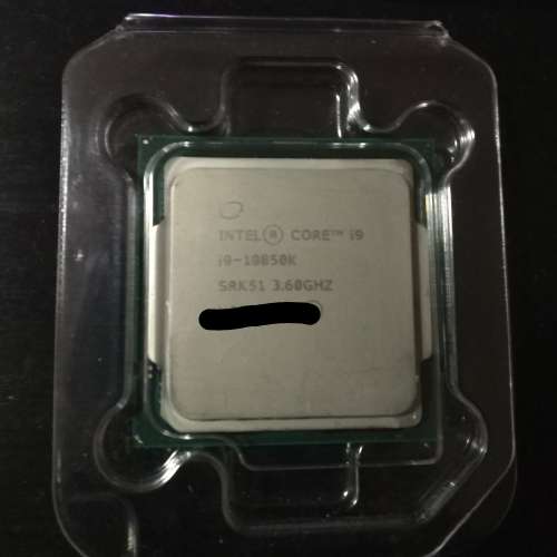 Intel i9 10850K 10核