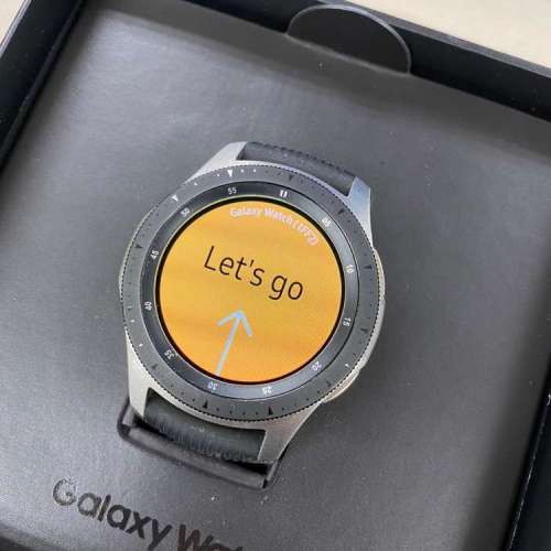 9成5新 Samsung Galaxy Watch 46mm R800 Silver **update唔到firmware**