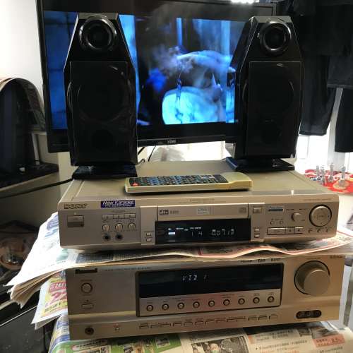 先到先得KELVINATOR SPEAKER , SONY DVD player , SHERWOOD 擴音機