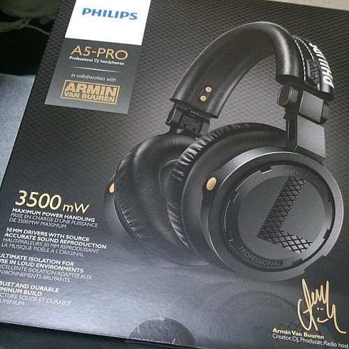 Philips A5 pro 90%新專業DJ耳筒