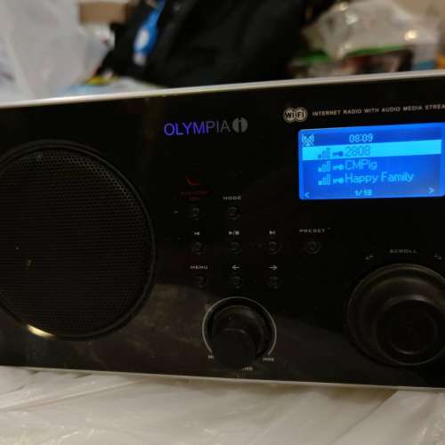 OLYMPIA 網路收音機(不知好壞,當零件機出售)