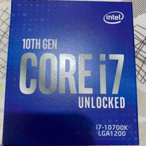 Intel Core i7 10700K