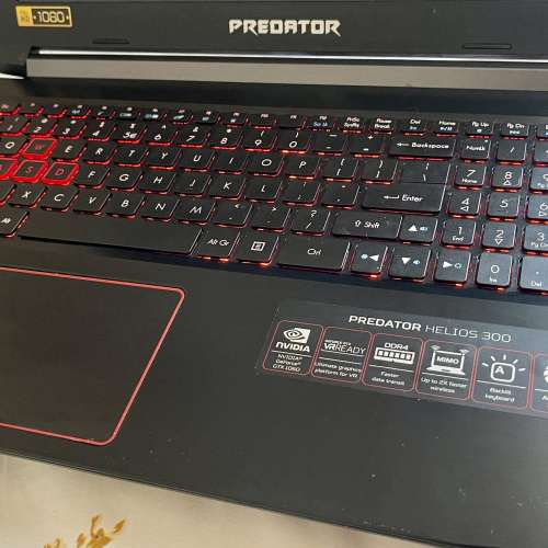 90%新Acer Predator Helios Intel-i7/16gb/Gtx1060-6gb/256GB SSD+1TB HDD