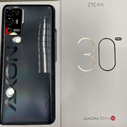 9成半新 Zte axon 30 pro 5G 8+256gb 全套
