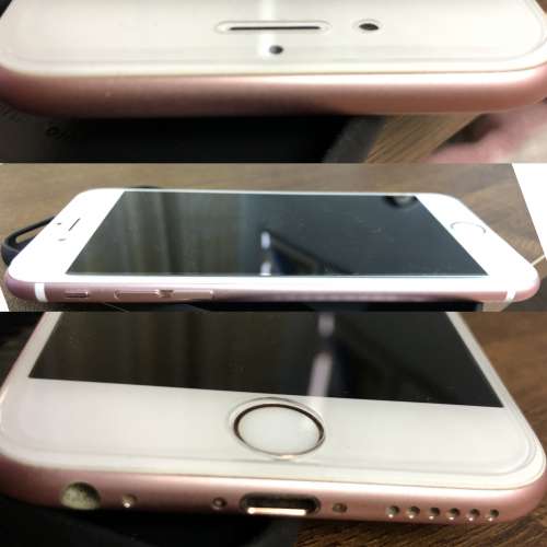 剛在 Apple 官方換過電池 ( $389 )，有單。玫瑰金色，Apple iphone 6s 64GB，100% ...