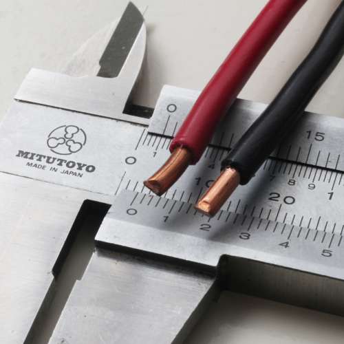 二手美國西電電源線， 油布包裹古老紅銅(单芯)電源線兩條(紅銅芯直徑2.5mm)