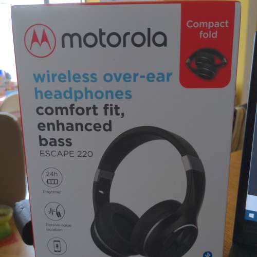 Motorola 藍芽on ear耳機