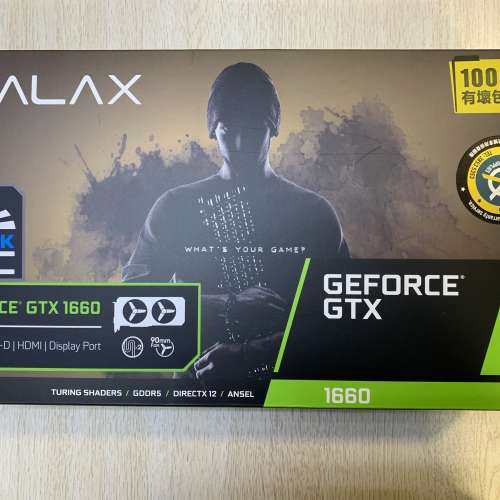 GALAX  GTX1660 (1-Click OC) 6G