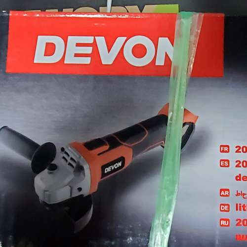 Devon 大有4" 20V鋰電無刷角磨機2903-LI-20AG100