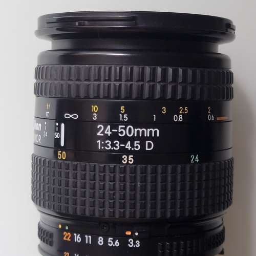 Nikon AF NIKKOR 24-50mm f3.3-4.5D MADE IN JAPAN