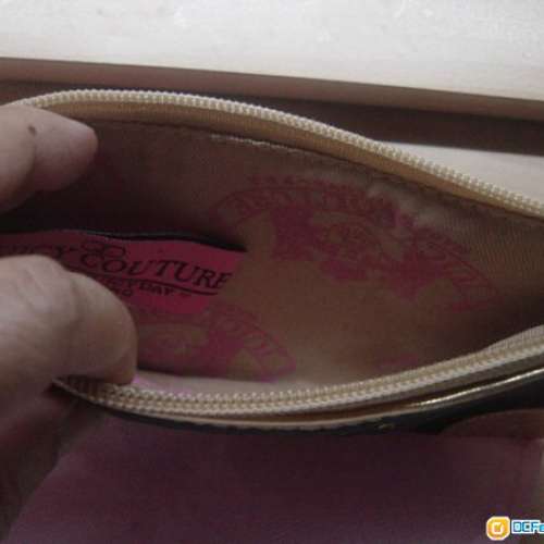 全新 JUICY COUTURE 手提包/化妝袋,只售HK$70(不議價)