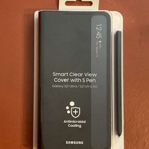 全新 S21 Ultra smart clear view cover with s pen