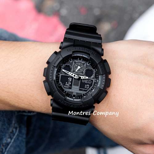 Montres Company 香港註冊公司 (28年老店) CASIO G-Shock 卡西歐 防磁 GA-100-1A1 ...