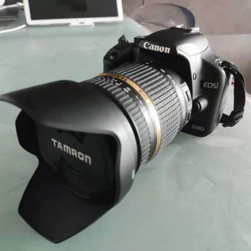 Canon EOS 500D with Tamron AF18-270mm F/3.5-6.3 Di II VC