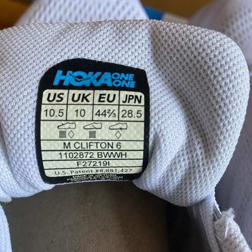 Hoka One One Clifton 6 US10 (not Clifton 8 7 bondi)
