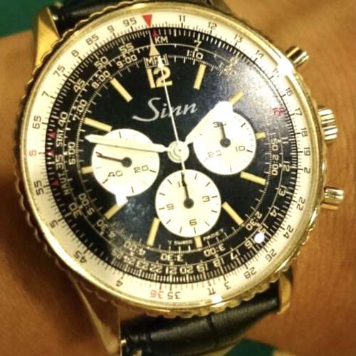 Sinn Navitimer 飛行電腦 Slide Ruler 計時錶 not rolex seiko casio