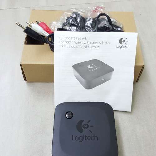 全新 Logitech 音響藍牙接收器（RCA 輸出）Bluetooth Music Receiver