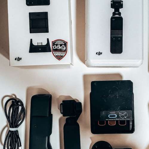 DJI Osmo Pocket + DJI Osmo Pocket Expansion Kit 擴充配件套裝 - 行貨