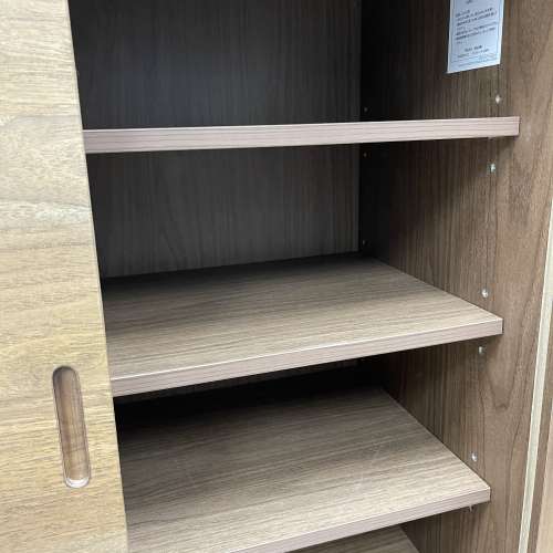 95%新無印良品木製櫃（胡桃木）