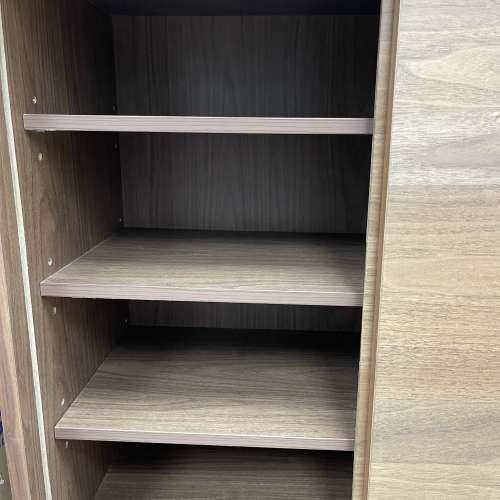 95%新無印良品木製櫃（胡桃木）