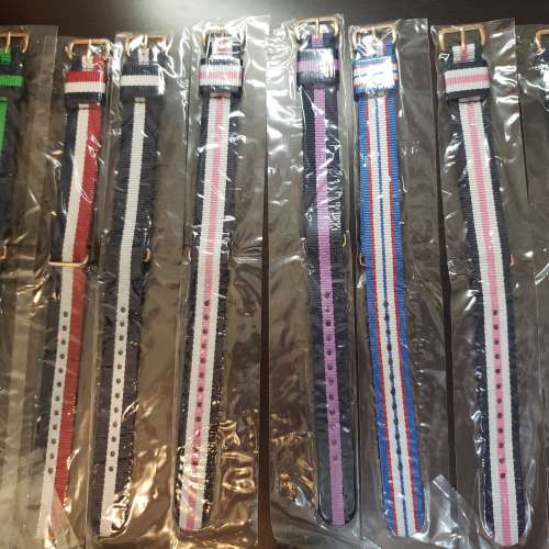 大量尼龍錶帶(多種顏色)