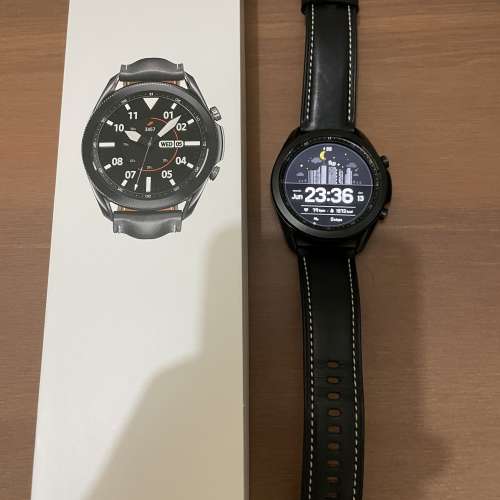 Samsung galaxy watch 3 45mm 藍牙版 行貨有保