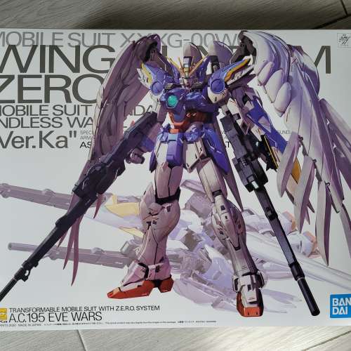 全新未砌  MG WING GUNDAM ZERO EW Ver.Ka