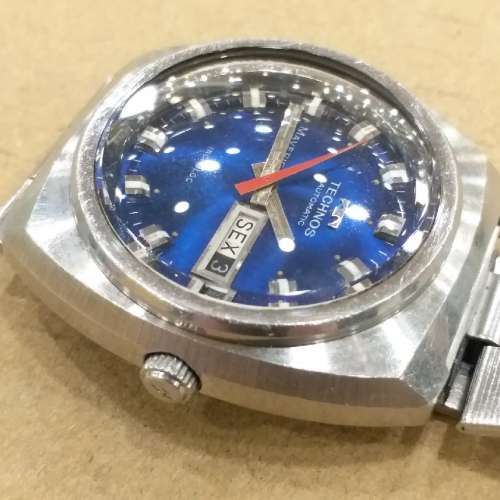 TECHNOS   MAVERIC   潛水表  前期型號  葡萄牙  大約 70 年代產品  37mm  ( 睇內文 )
