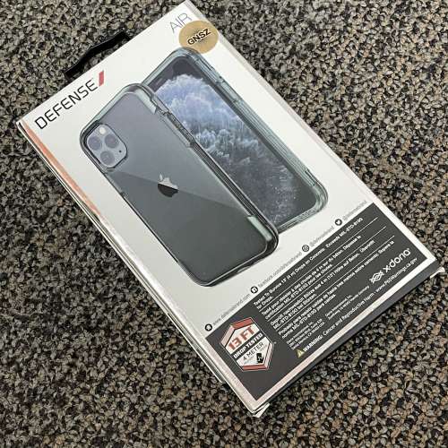 iPhone 11 Pro Max x-doria Defense Air Midnight Green Case  午夜綠軍用級防摔保...