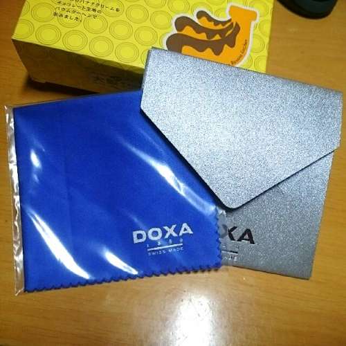 DOXA 手錶抹布（藍色）Wistwatch Cleaner Cloth