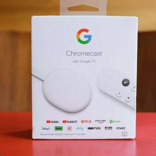Google Chromecast with Google TV 水貨 九成新