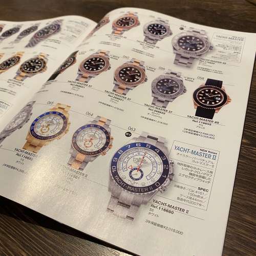 ROLEX Catalog 2019 勞力士產品彩色目錄