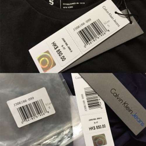 全新Calvin Klein Tee