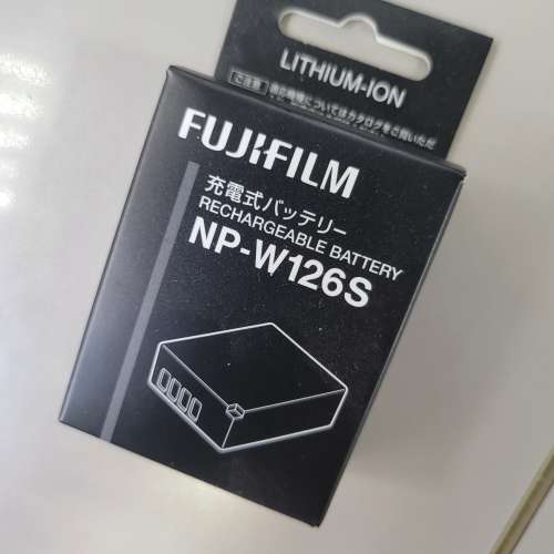 全新Fujifilm NP-W126S 原廠充電池
