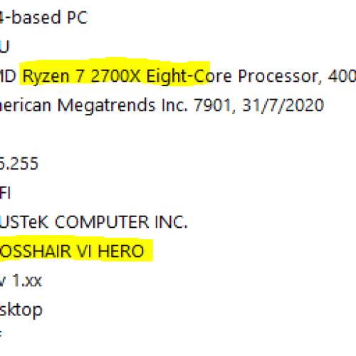 AMD Ryzen 2700X + ASUS X370 Crosshair VI Hero C6H + 16GB RAM + NOCTUA D15S