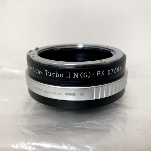 中一光學 減焦環 2代 Lens Turbo II Nikon AI (G) -FX 富士Fuji相機 減焦增光環廣角...