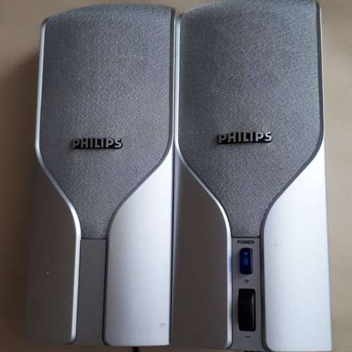 全新 飛利浦 有源 電腦喇叭 Philips Multimedia Speaker System