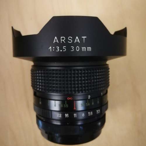 Arsat 30mm f3.5 Fisheye Pentacon Six Mount (P6 Mount)