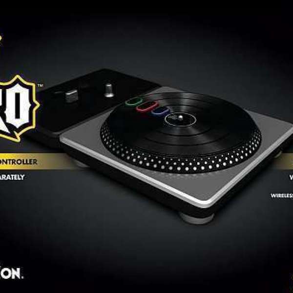 DJ Hero Wireless Turntable Controller for PS3 捽碟控制台