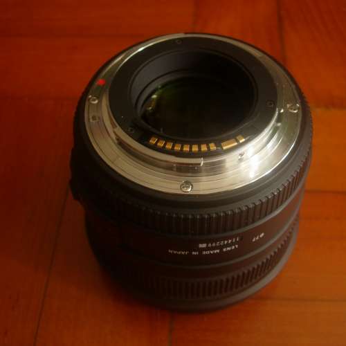 新浄 ~ Sigma 50mm F1.4 EX DG 全套  ( Canon Mount )