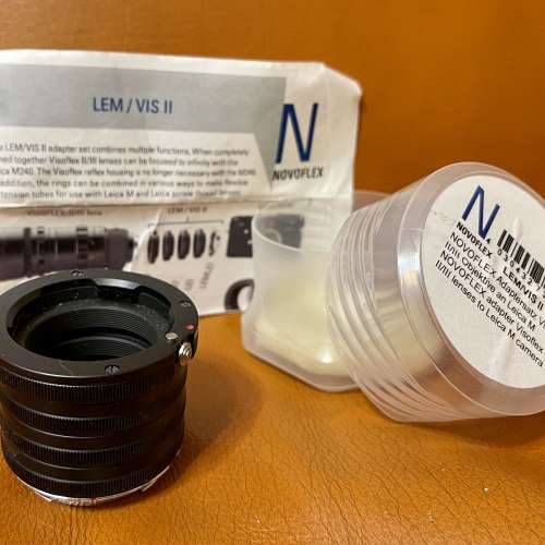 Novoflex LEM/VIS II adapters/Extension tube for Leica M