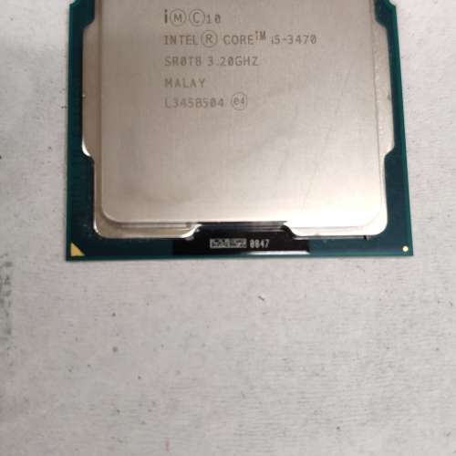 INTEL i5 3470 CPU