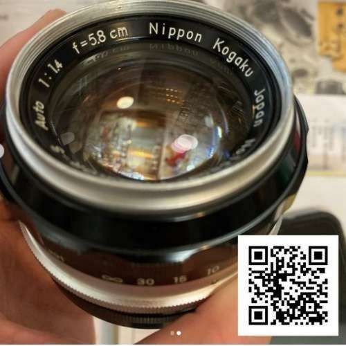 Nippon Kogaku Japan 5.8cm f/1.4 無段式光圈D-Click 、Lens Cleaning / Aperture ...