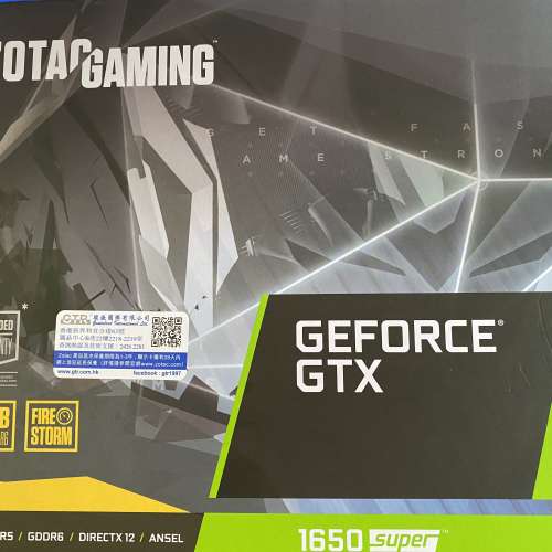 Zotac Gameing GeForce GTX 1650 Super 4 GB 128BIT